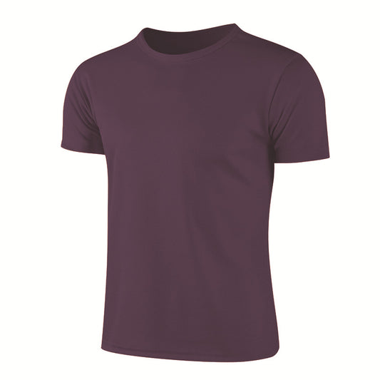 Quick Dry Round Neck Short Sleeve T-Shirt