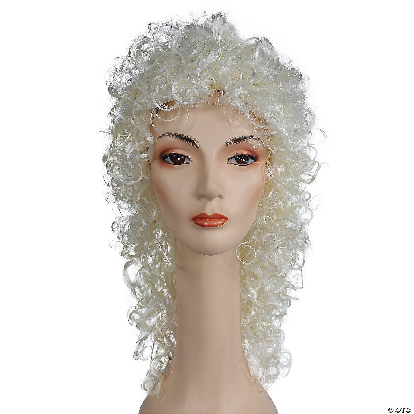 Adult fancy bargain curly wig