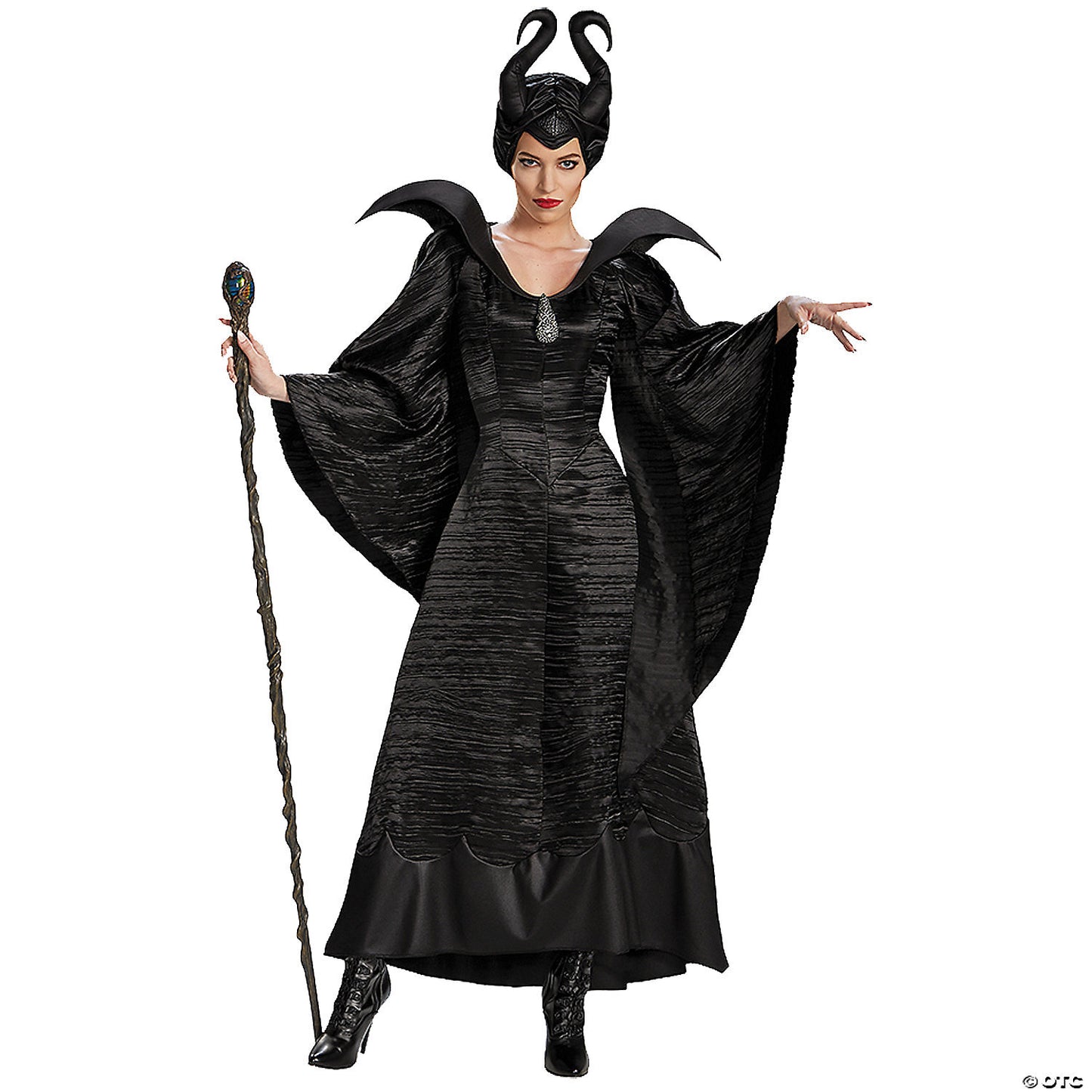 Women s Black Maleficent Christening Costume Medium