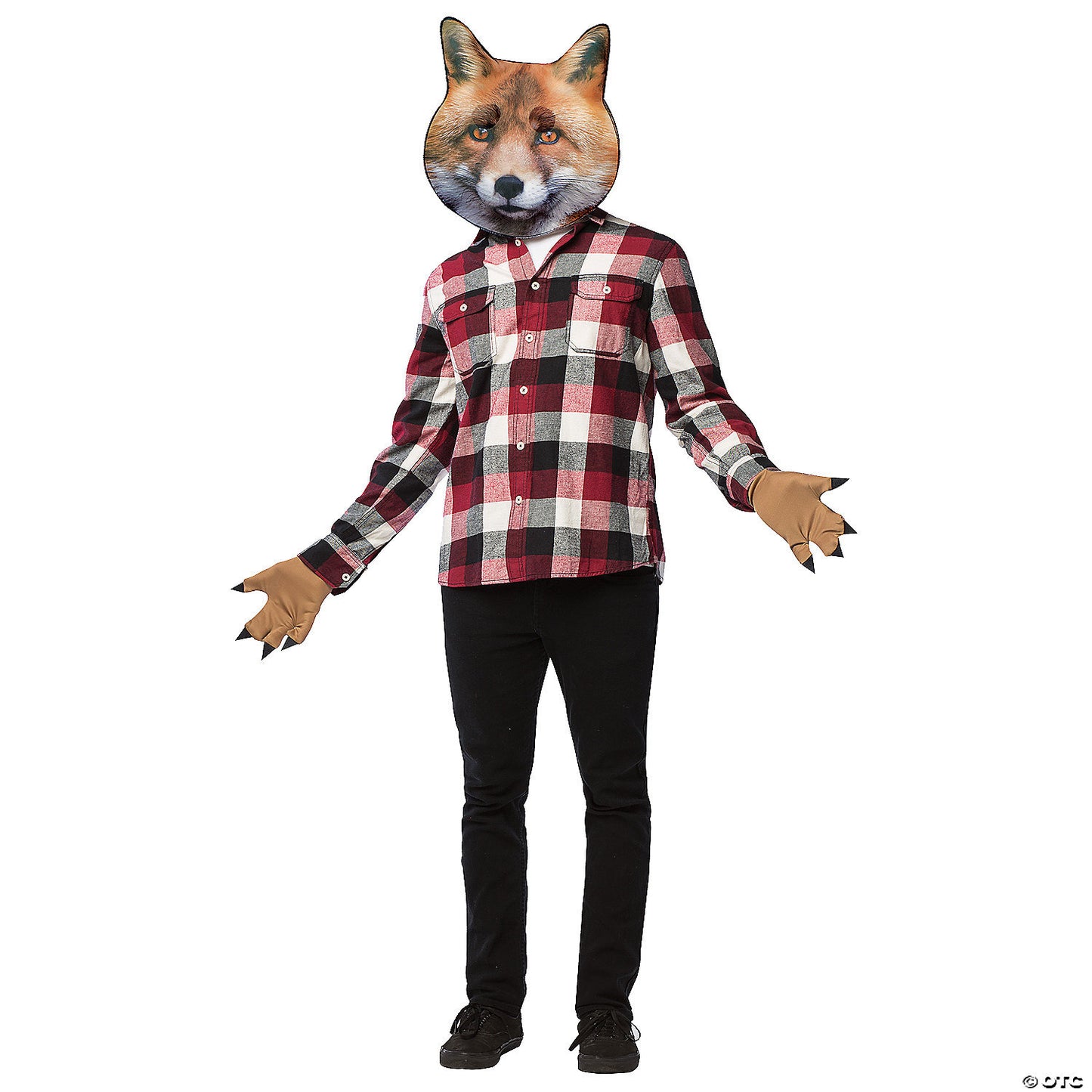 Fox mask with paws
