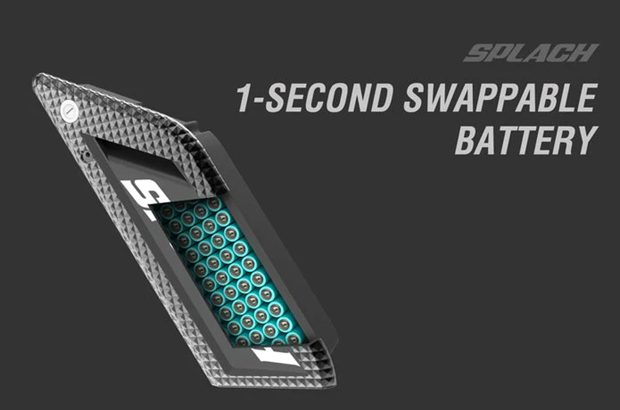 SPLACH PATRIOT: Powerful 1500W Motor for Fast and Long-Ranged Travel