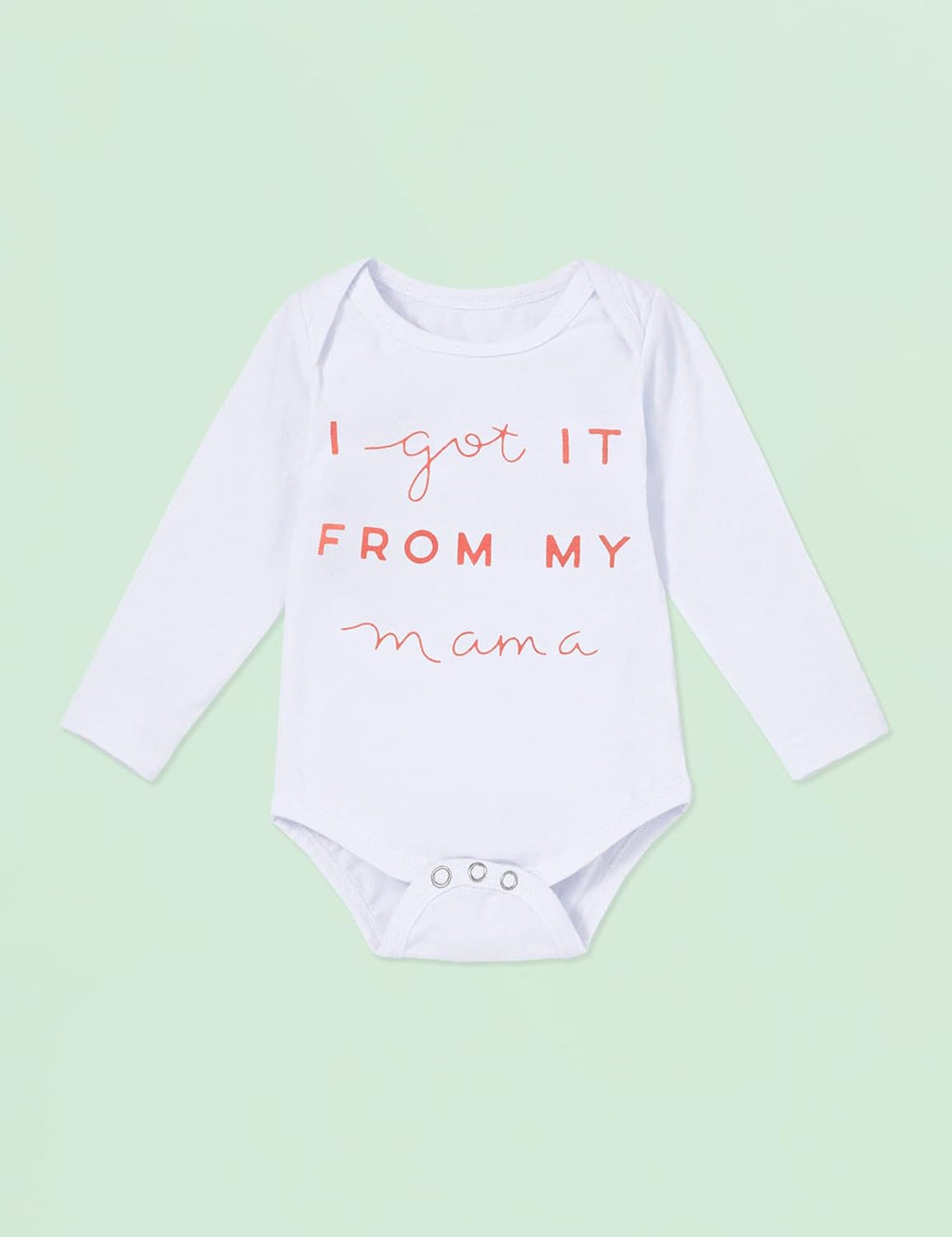 KANGKANG Newborn Baby Girl Clothes Hi I'M New Here Newborn Outfit Infant Romper Floral Pants Cute Baby Girl Outfits 4PC Set