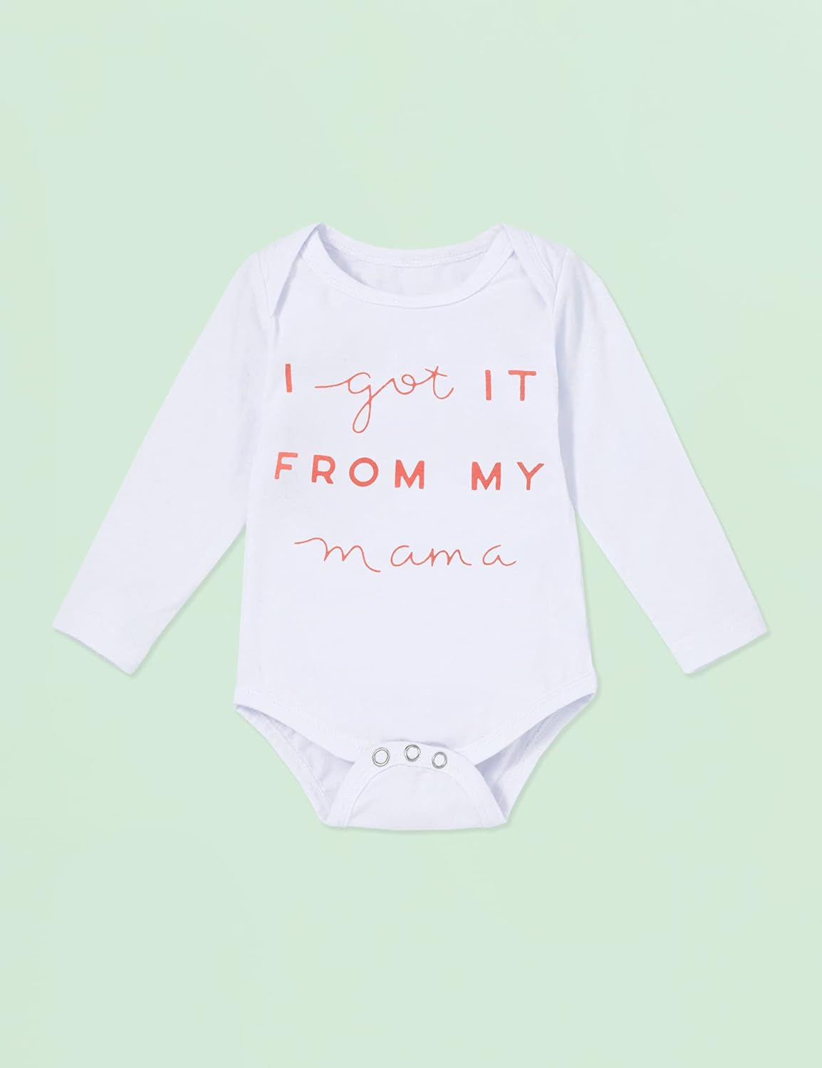 KANGKANG Newborn Baby Girl Clothes Hi I'M New Here Newborn Outfit Infant Romper Floral Pants Cute Baby Girl Outfits 4PC Set