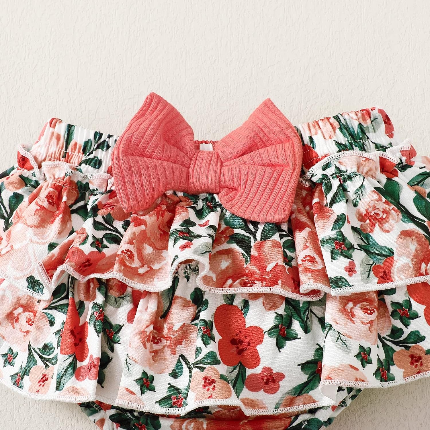 Newborn Infant Baby Girl Clothes Romper Shorts Set Floral Summer Outfits Cute Baby Clothes Girl
