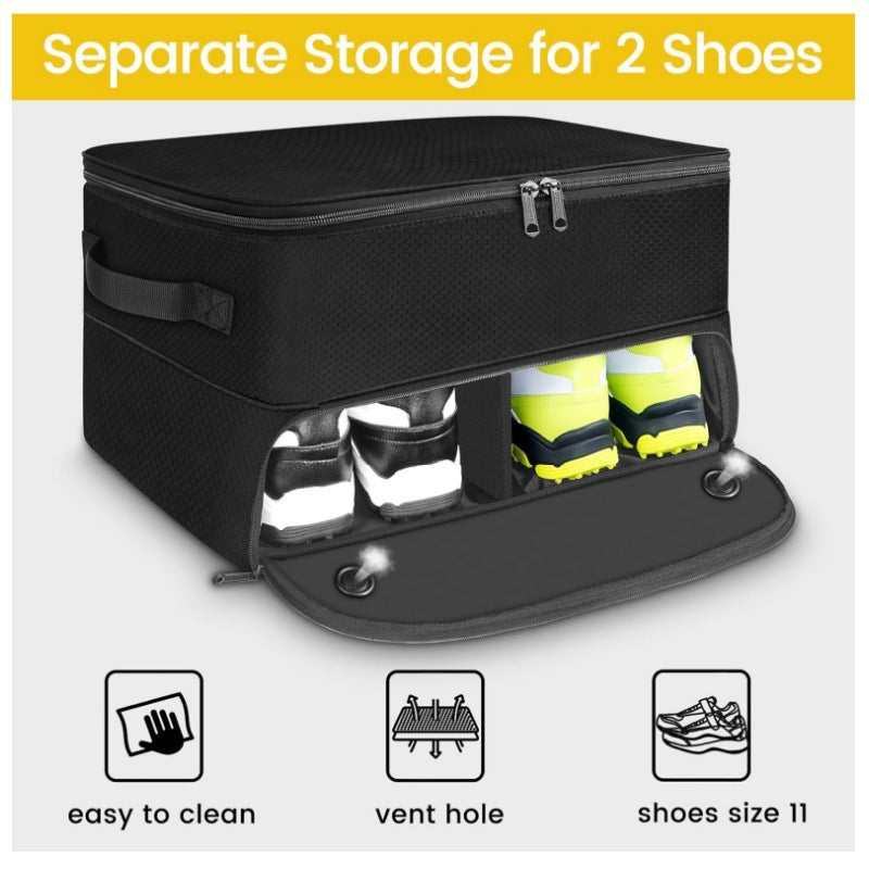 Golf Car Storage Bag Shoe Organizer Trunk Box