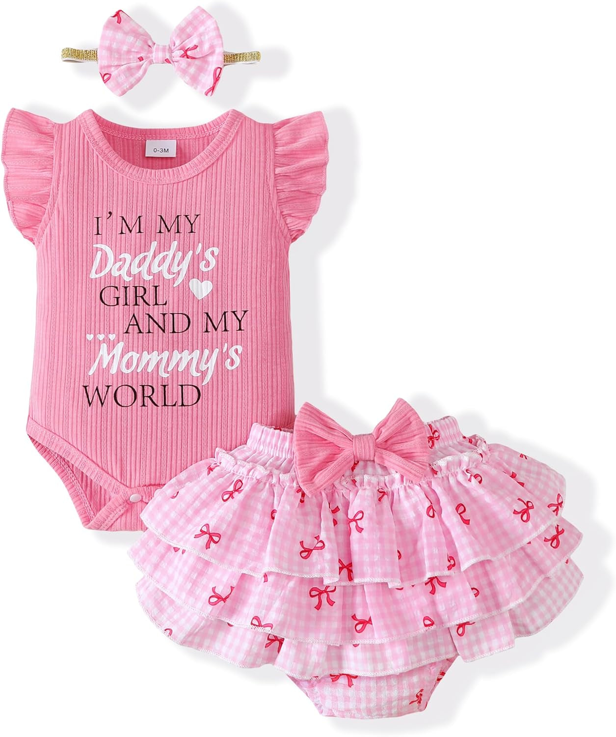 Mioglrie Newborn Baby Girl Clothes Infant Summer Outfits 0 3 6 12 18 Months