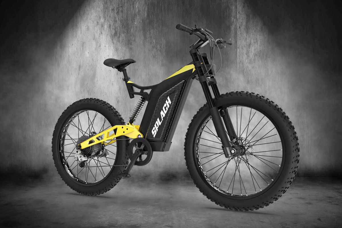 SPLACH PATRIOT: Powerful 1500W Motor for Fast and Long-Ranged Travel