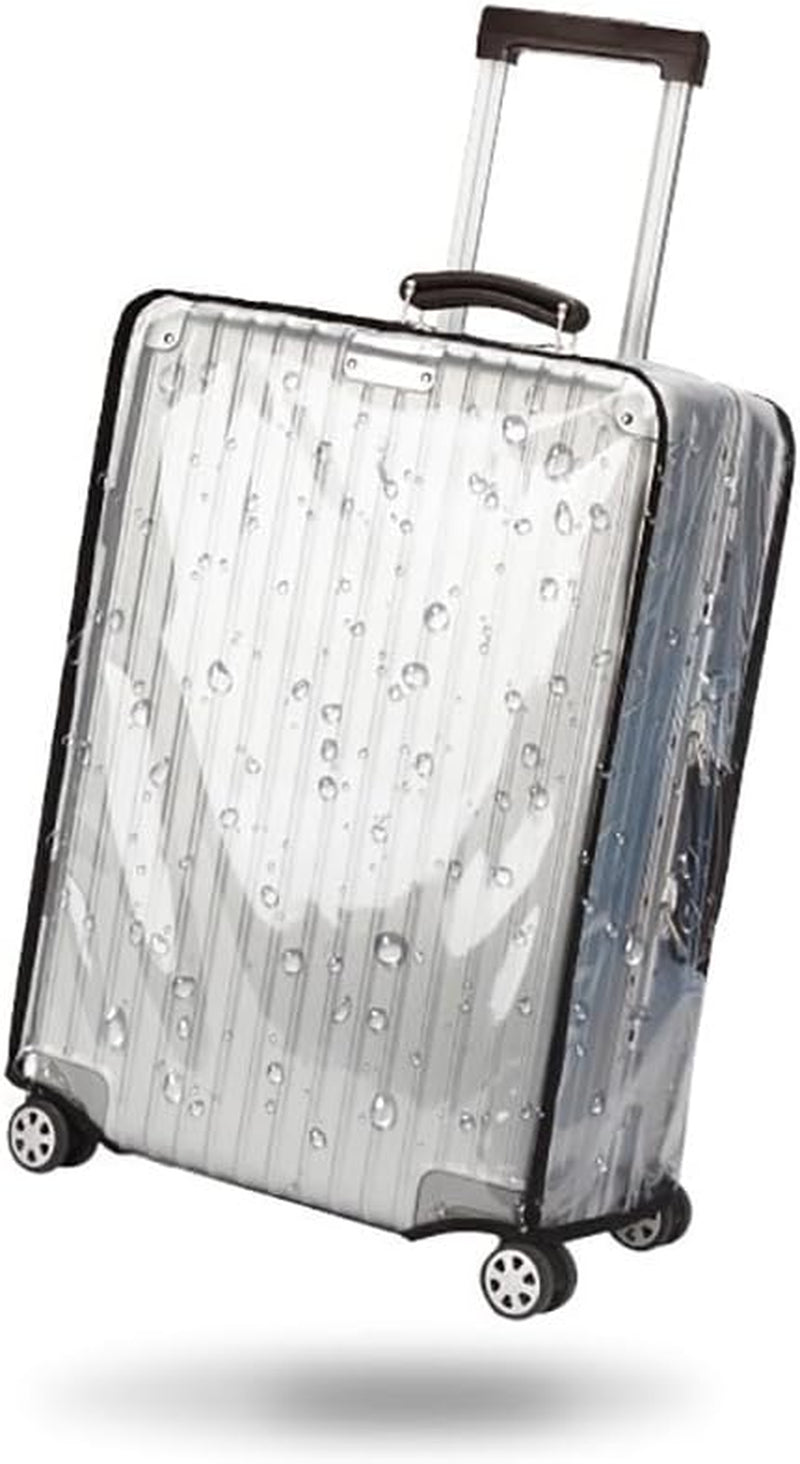 30 Inches Luggage Sleeve Protector Travel Suitcase Protectors Waterproof Luggage Cover Large Clear Suitcase Cover for Wheeled Suitcase
