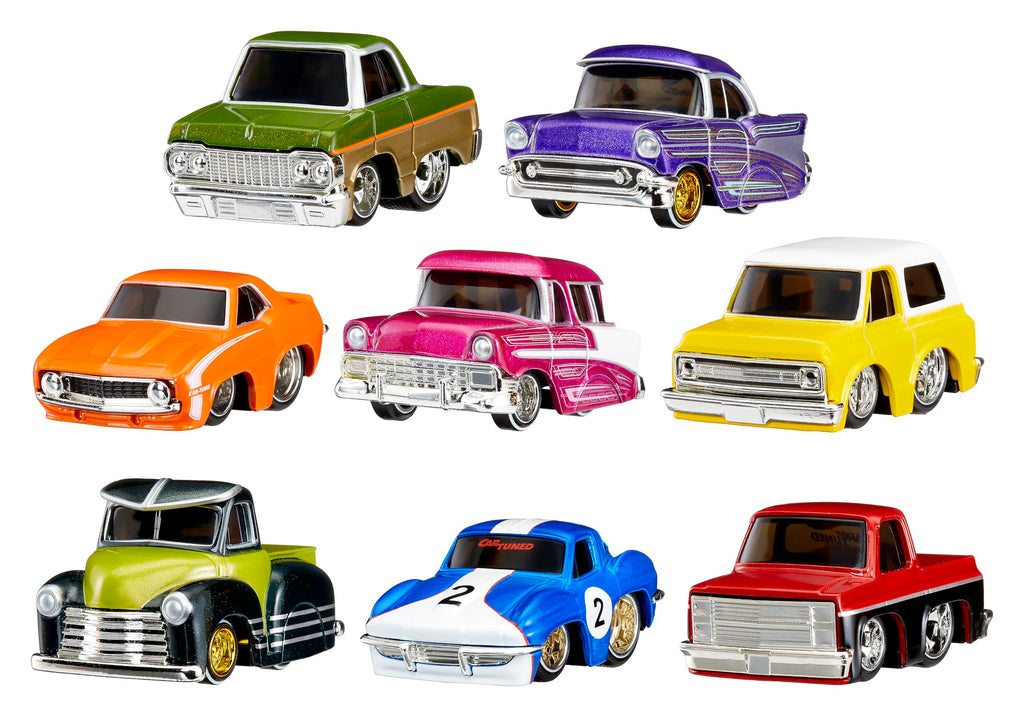 CarTuned Series 2-8 Pack Diecast Vehicle Ages 6+ Years