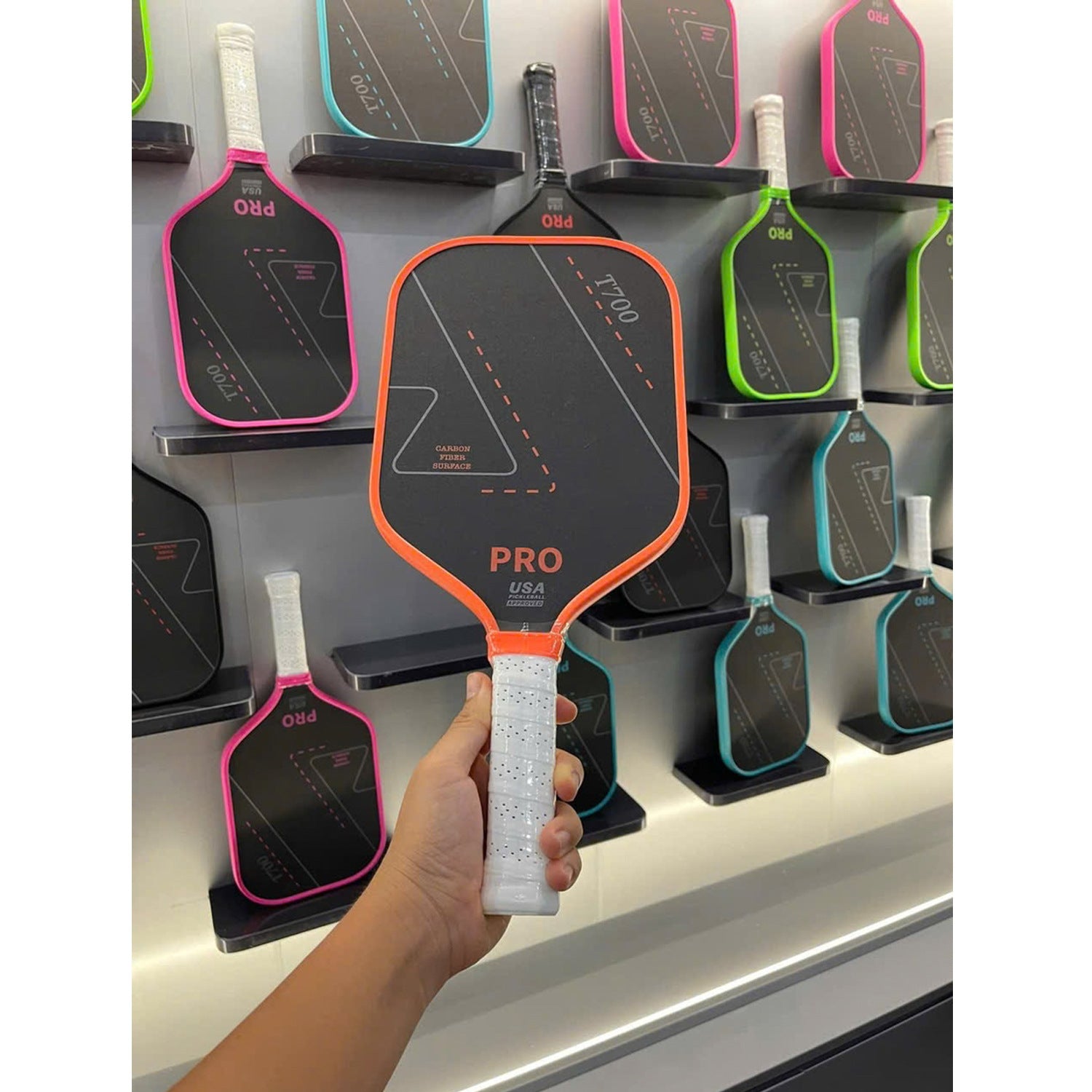 Carbon Fiber Pickleball Paddle Professional Sandblasted Surface