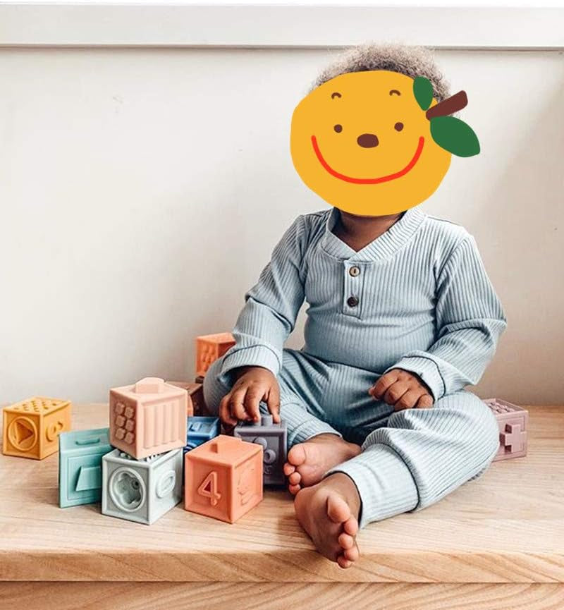 Bmnmsl Newborn Baby Boy Fall Clothes 3 6 12 18 24 Months Outfits Long Sleeve Knitted Cotton Romper & Pants Infant Winter Sets