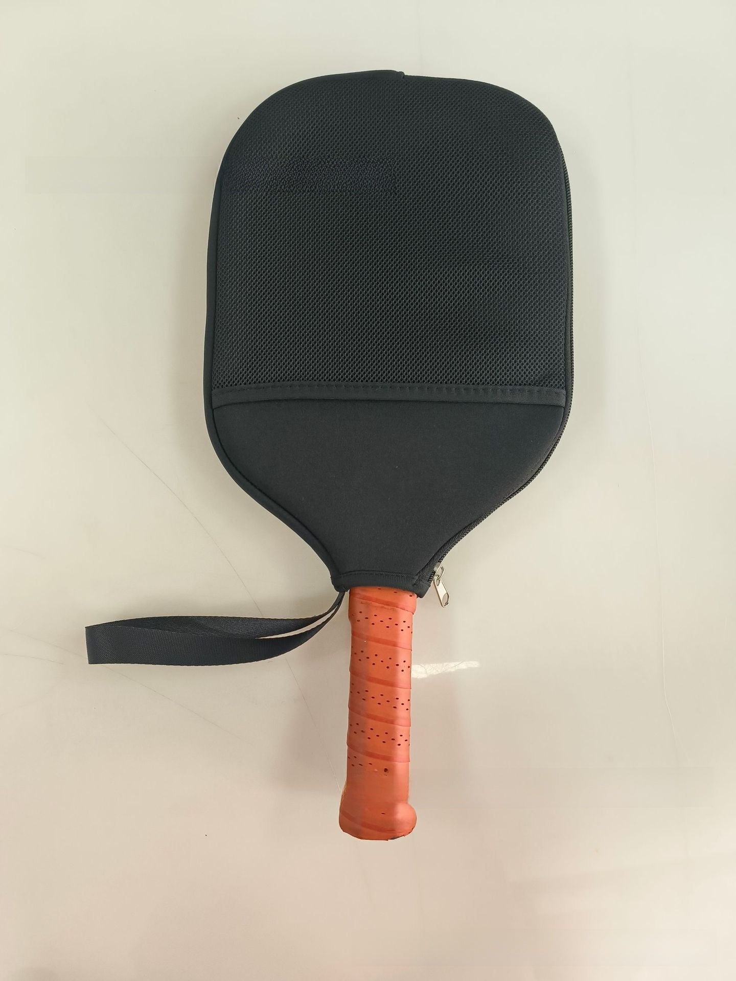 Pickleball Racket Cover with Handle and Mesh Pocket