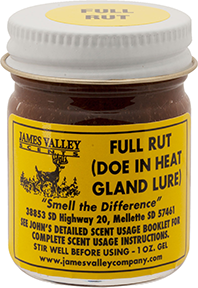James Valley Gel Scents Full Rut 1 oz.