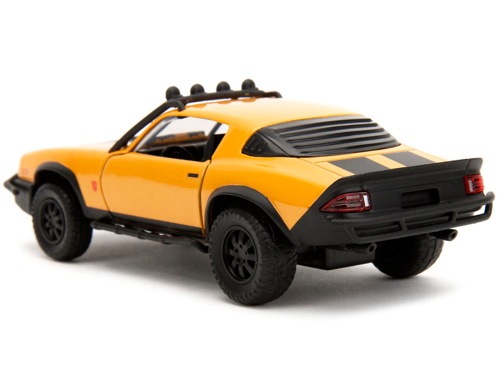 1977 Chevrolet Camaro Off-Road Version Yellow Metallic with Black Stripes "Trans