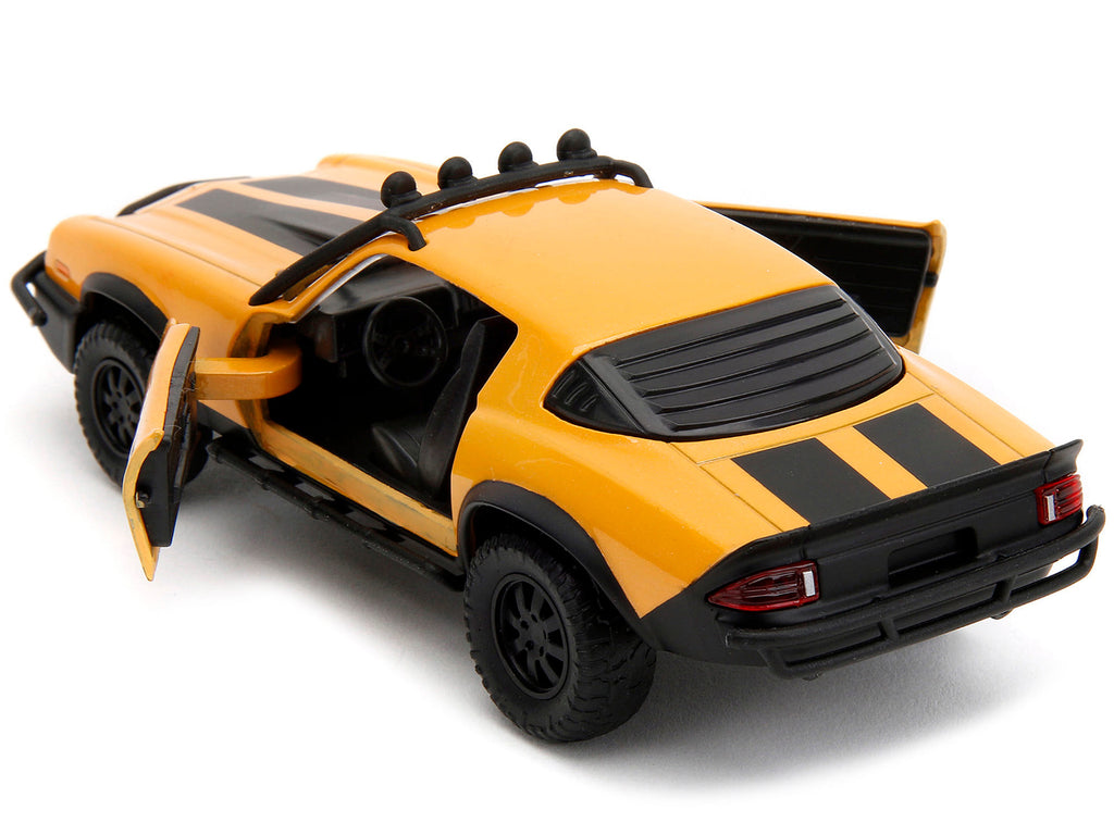 1977 Chevrolet Camaro Off-Road Version Yellow Metallic with Black Stripes "Trans