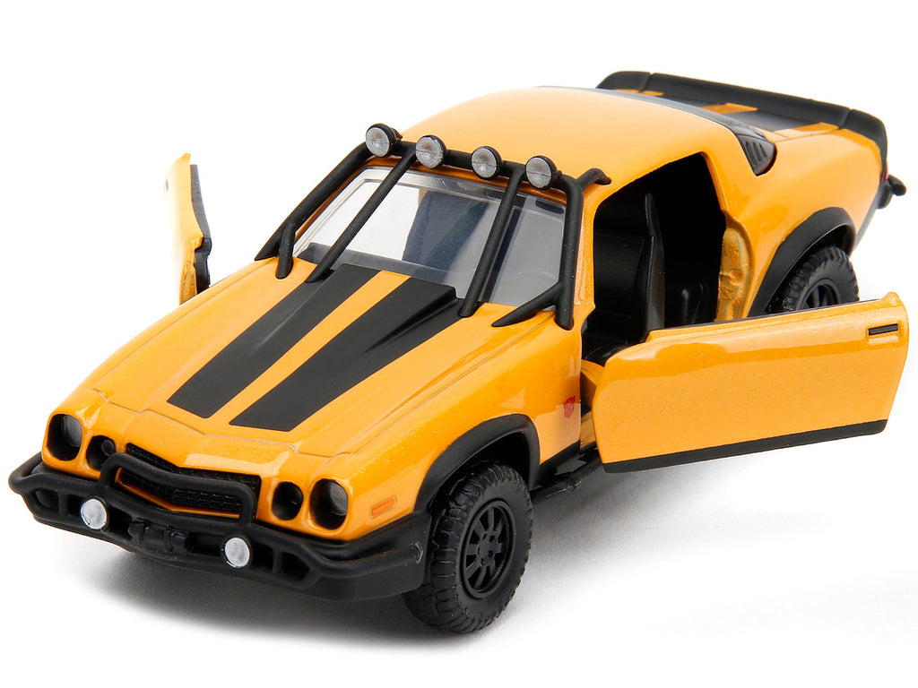 1977 Chevrolet Camaro Off-Road Version Yellow Metallic with Black Stripes "Trans