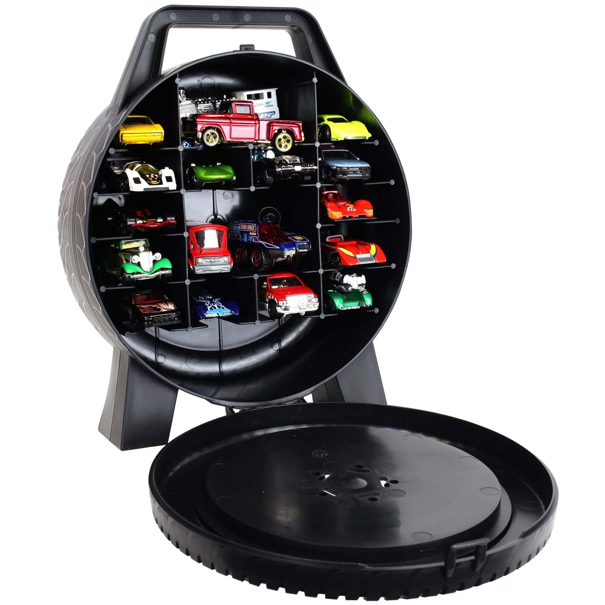 Toy Car Storage Case, Fits 30 Cars, Children Ages 3+