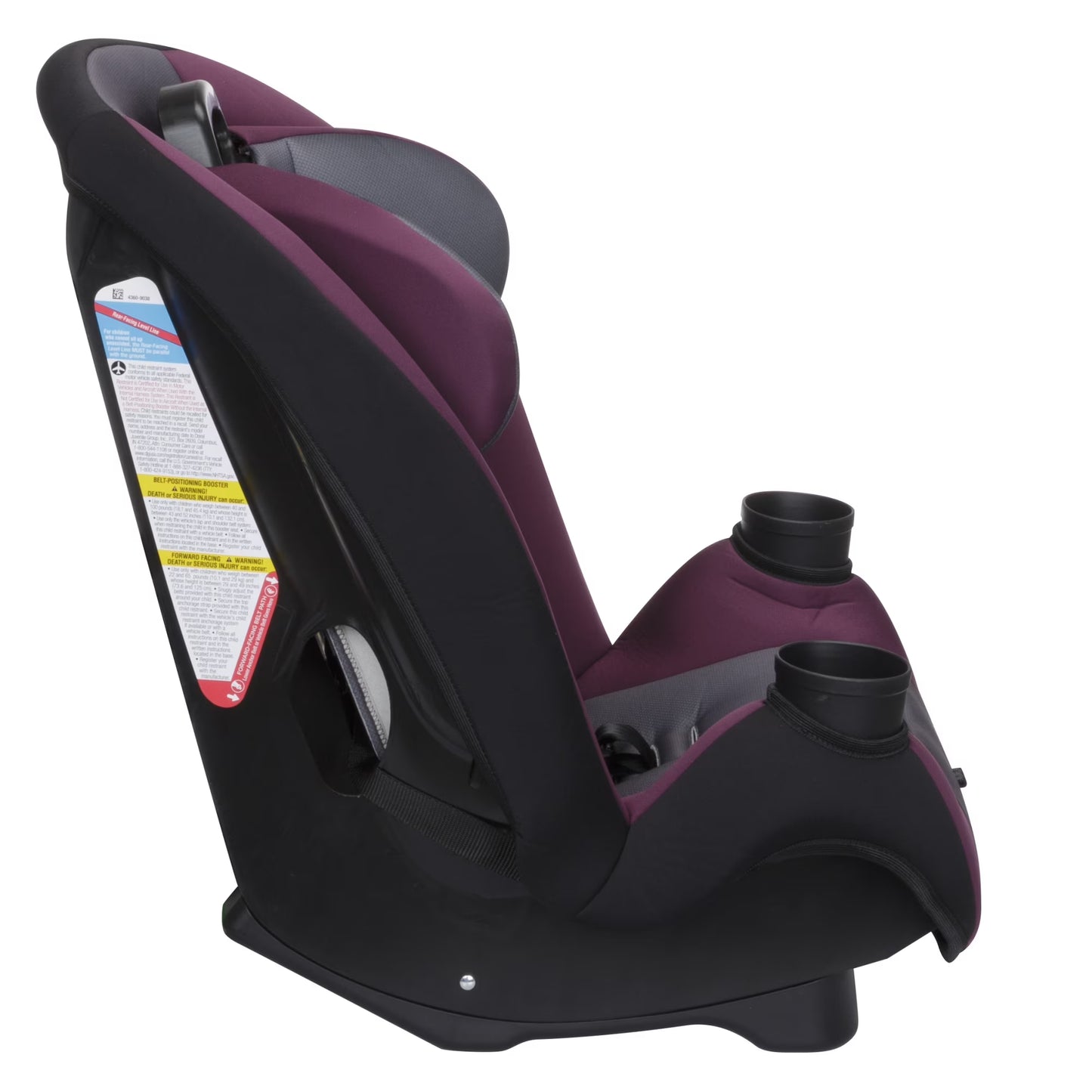 Entrada Infant & Toddler Convertible Car Seat, Baby Car Seat, Berry Wine