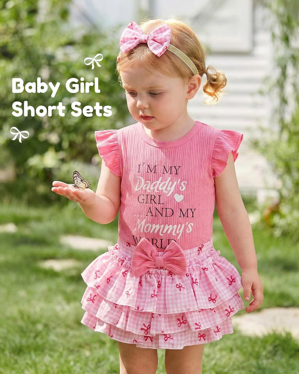 Mioglrie Newborn Baby Girl Clothes Infant Summer Outfits 0 3 6 12 18 Months