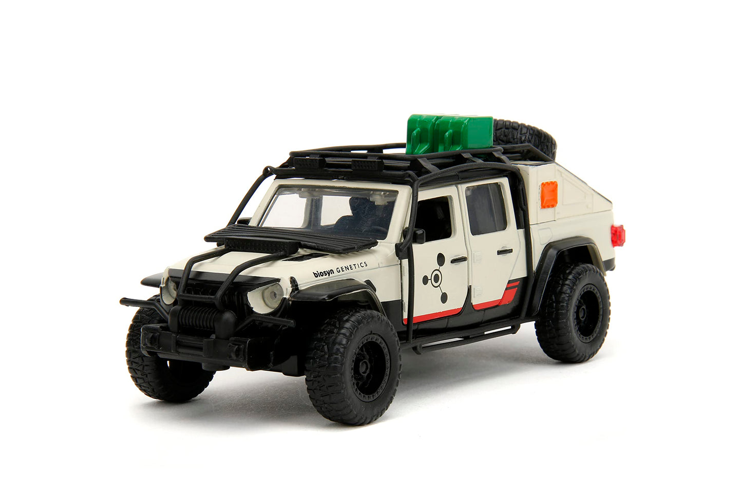 Jurassic World Dominion 1:32 Jeep Gladiator Die-Cast Car Toys for Kids and Adults