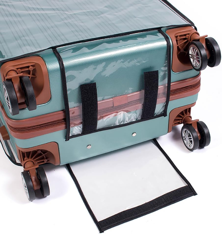 30 Inches Luggage Sleeve Protector Travel Suitcase Protectors Waterproof Luggage Cover Large Clear Suitcase Cover for Wheeled Suitcase