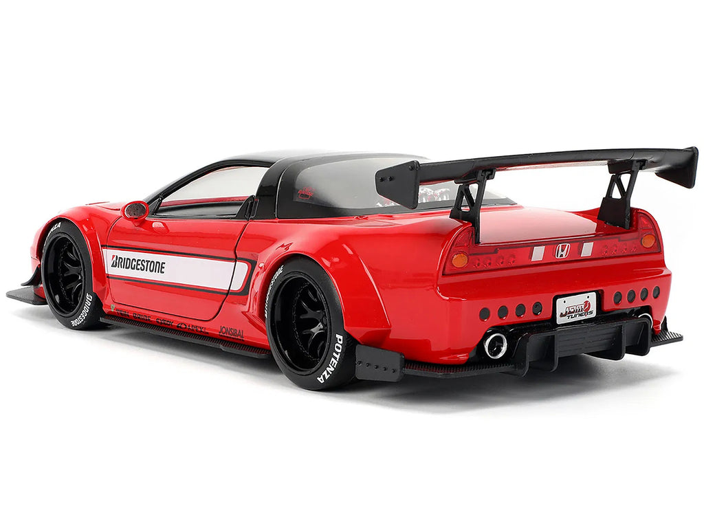 2002 Honda NSX-R RHD (Right Hand Drive) "Bridgestone" Red with Black Top and Whi