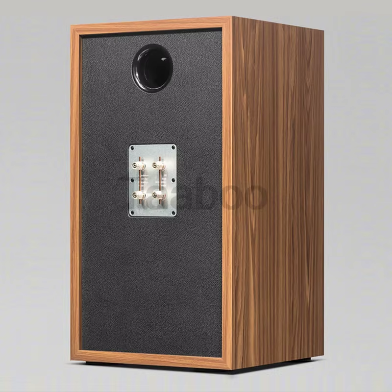 8 Inch Three-Way Labyrinth Speaker Empty Box Bookshelf Speaker Home Speaker DIY 