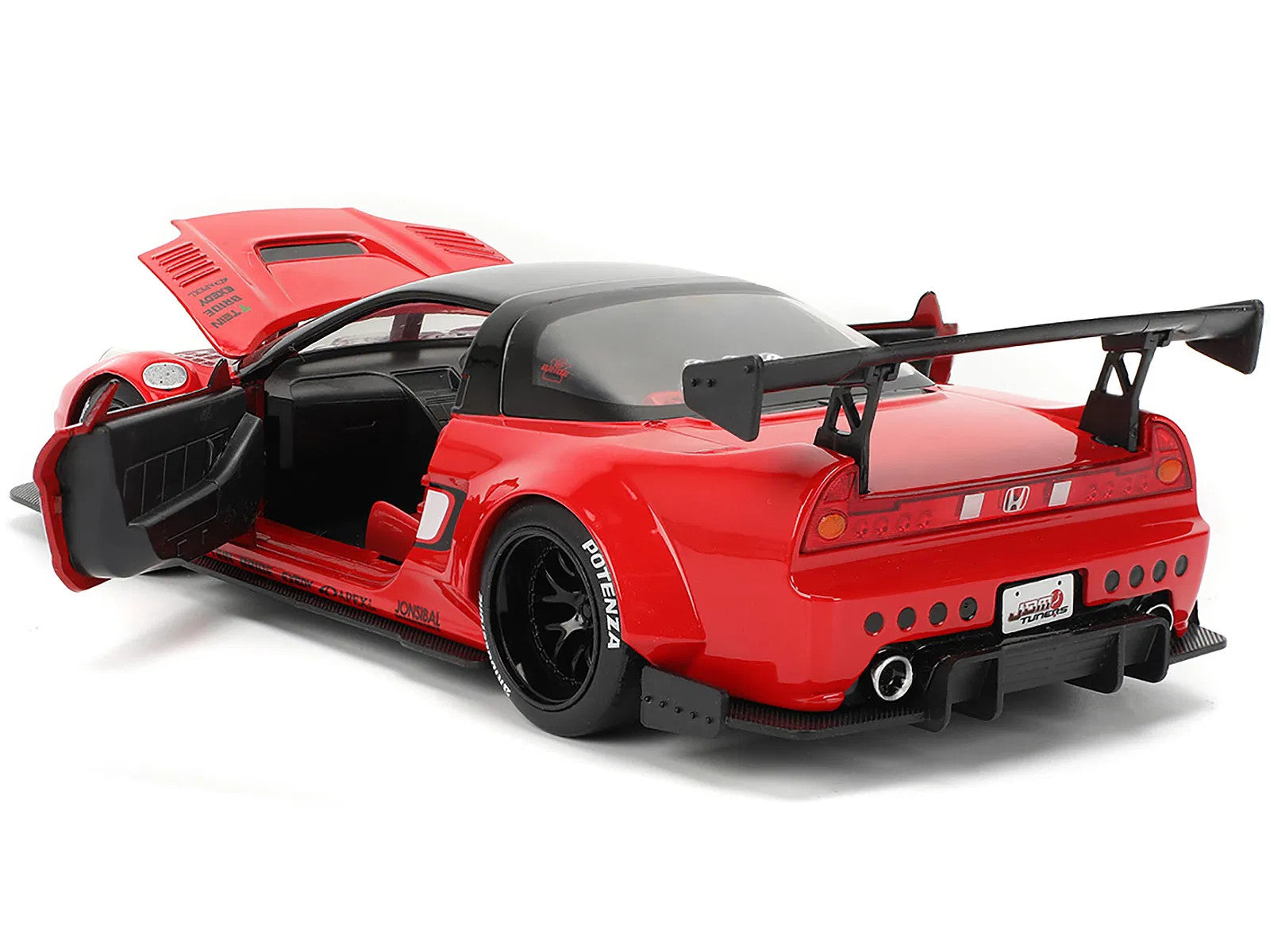 2002 Honda NSX-R RHD (Right Hand Drive) "Bridgestone" Red with Black Top and Whi