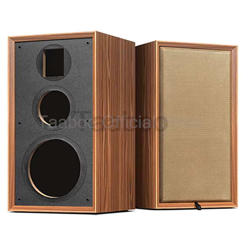 8 Inch Three-Way Labyrinth Speaker Empty Box Bookshelf Speaker Home Speaker DIY 