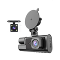3 Channel Dash Cam, NO Wifi, FHD 1080P Car Camera, Front Dash Camera Front and R
