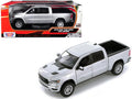 2019 RAM 1500 Laramie Crew Cab Pickup Truck Silver Metallic 1/24 Diecast Model C