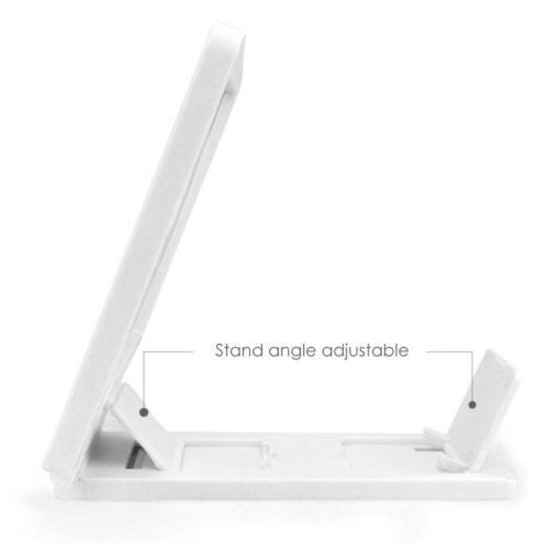 3D Foldable Cell Phone Screen Magnifier HD Expander with Stand black