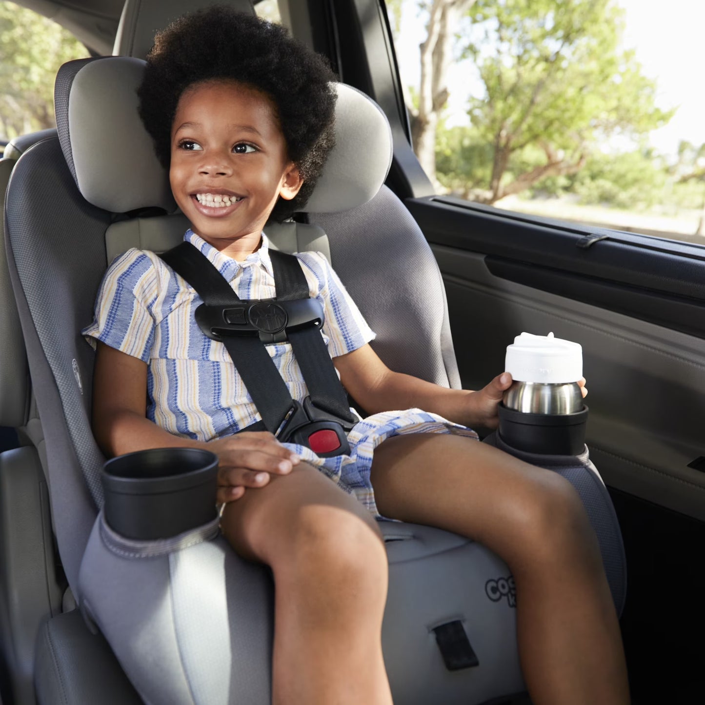 Entrada Infant & Toddler Convertible Car Seat, Baby Car Seat, Aegean Sea, Blue