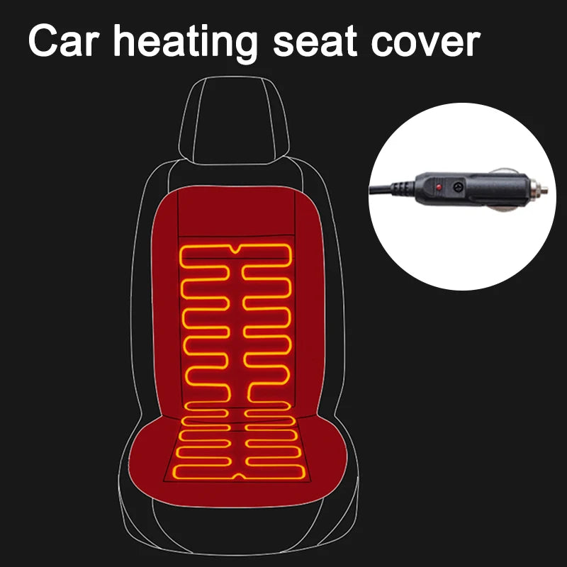 Car Seat Seat Heating Cushion Heated Car Seat Cover Seat Heated Cloak Automobile Cover Car Seat Protector Car Seat Heating