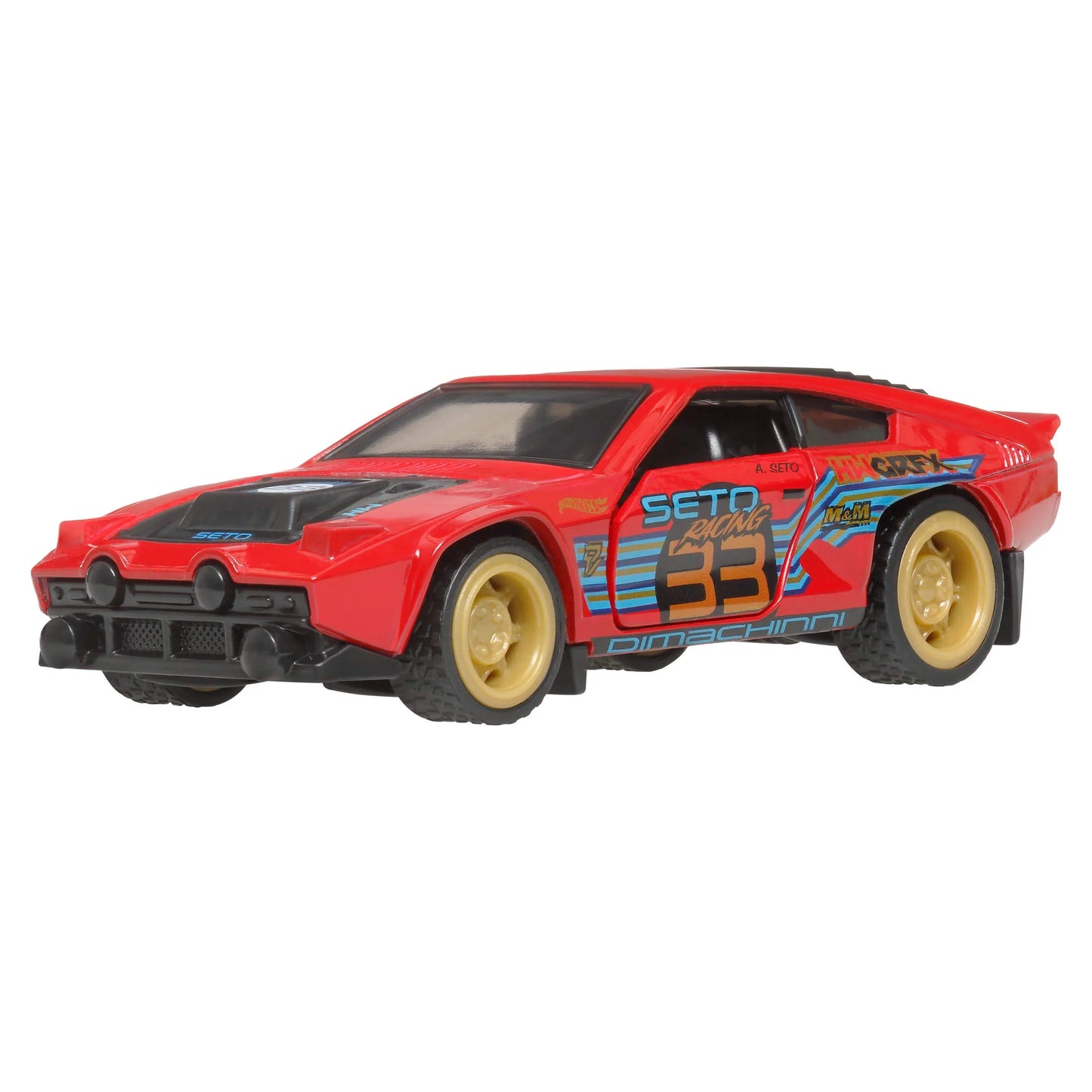 Pull-Back Speeders Toy Car in 1:43 Scale, Pull Car Backward & Release to Race
