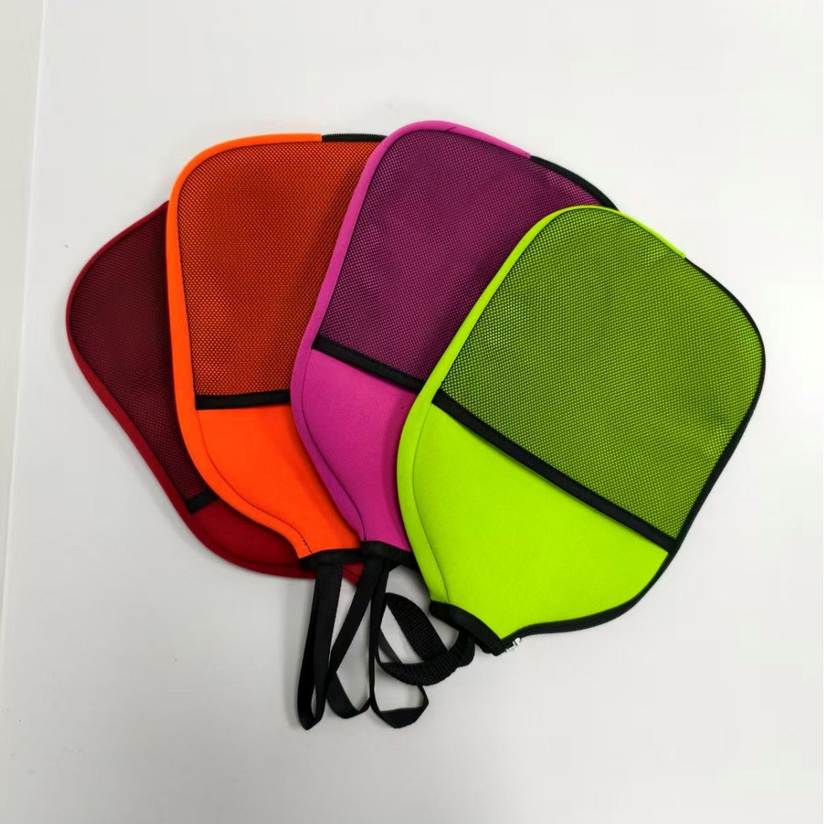 Pickleball Racket Cover with Handle and Mesh Pocket
