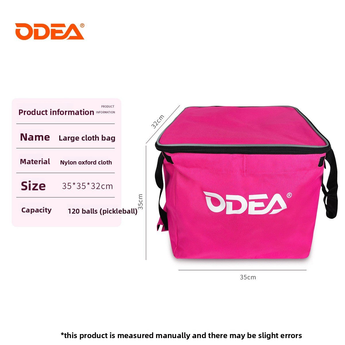 Portable Pickleball Tennis Storage Bag