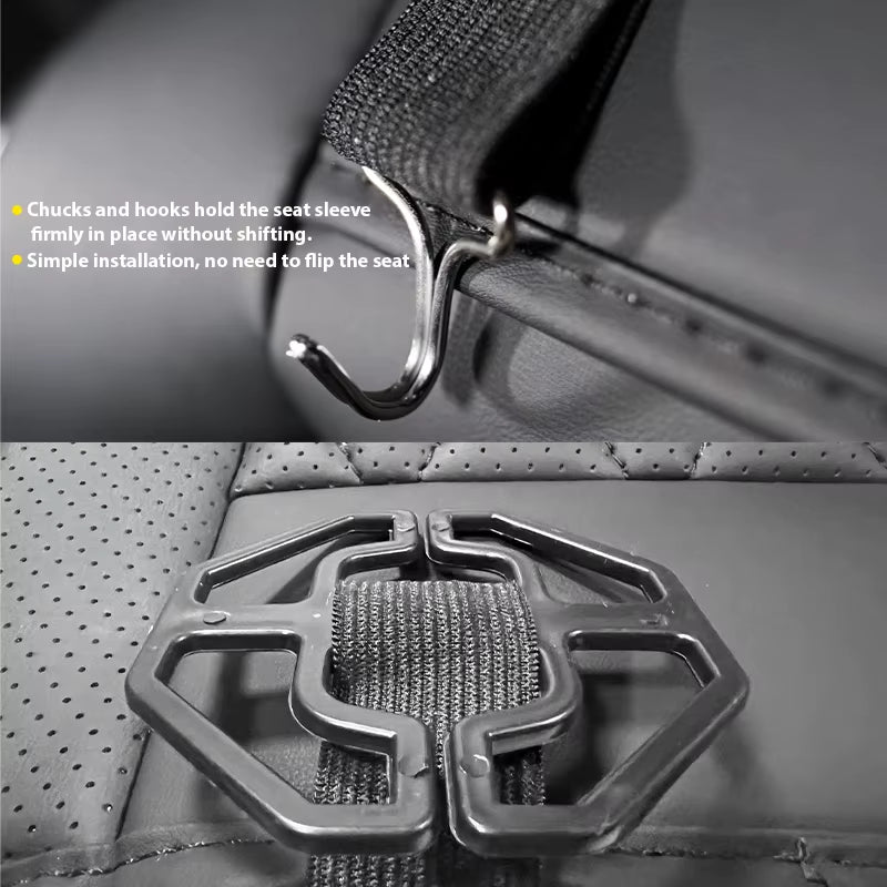 Car Seat Covers, PU Leather Perforated Leather Car Seat Cushions, Car Seat Protection Car Parts