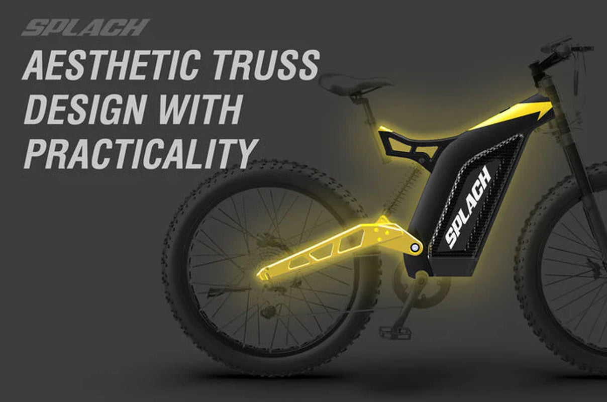 SPLACH PATRIOT: Powerful 1500W Motor for Fast and Long-Ranged Travel