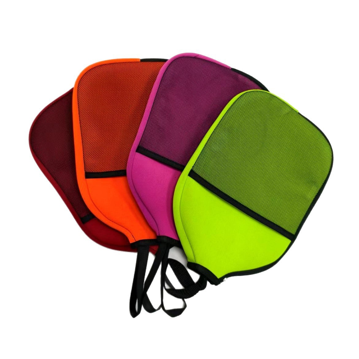 Pickleball Racket Cover with Handle and Mesh Pocket
