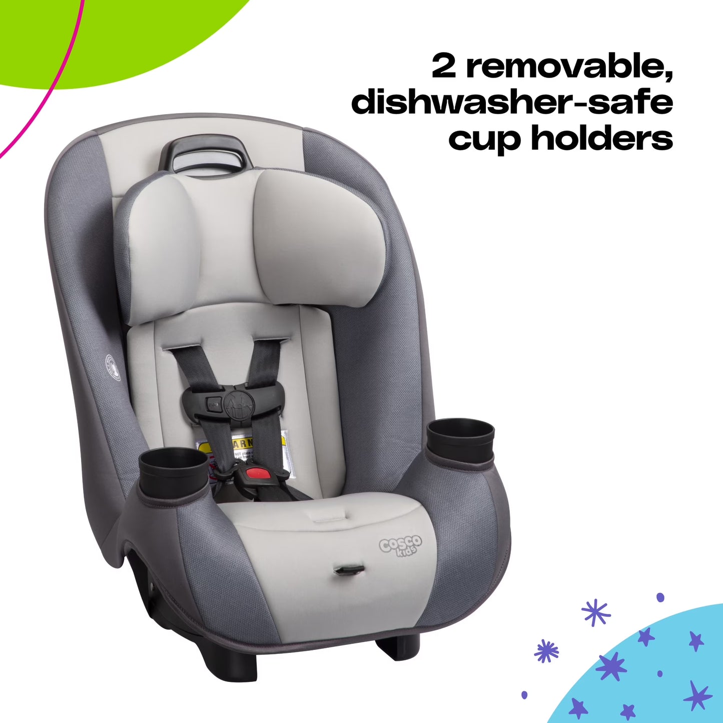 Entrada Infant & Toddler Convertible Car Seat, Baby Car Seat, Aegean Sea, Blue
