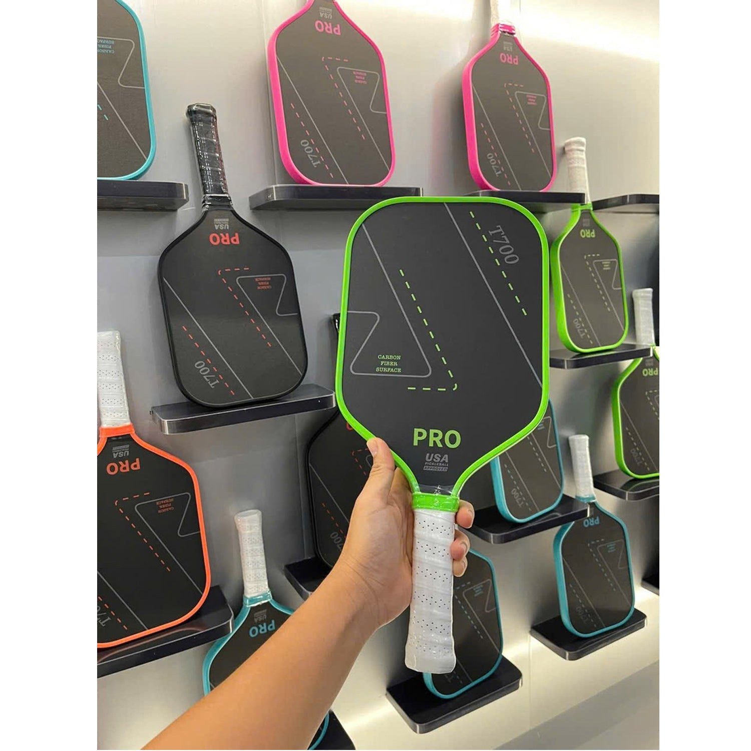 Carbon Fiber Pickleball Paddle Professional Sandblasted Surface