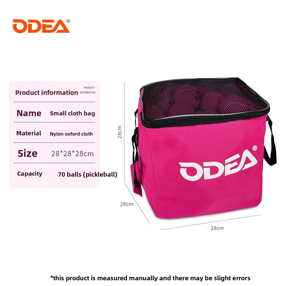 Portable Pickleball Tennis Storage Bag