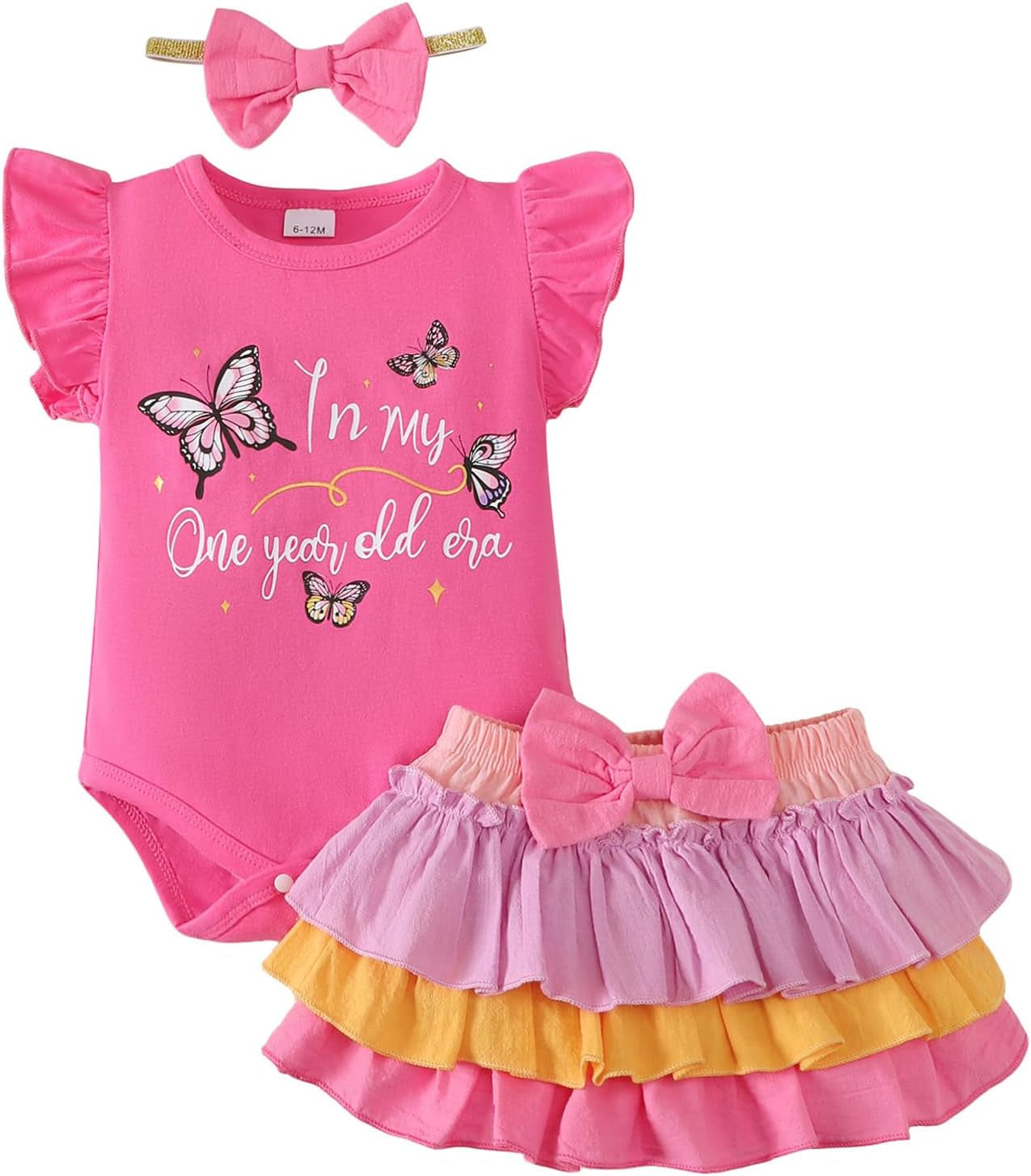 Mioglrie Newborn Baby Girl Clothes Infant Summer Outfits 0 3 6 12 18 Months