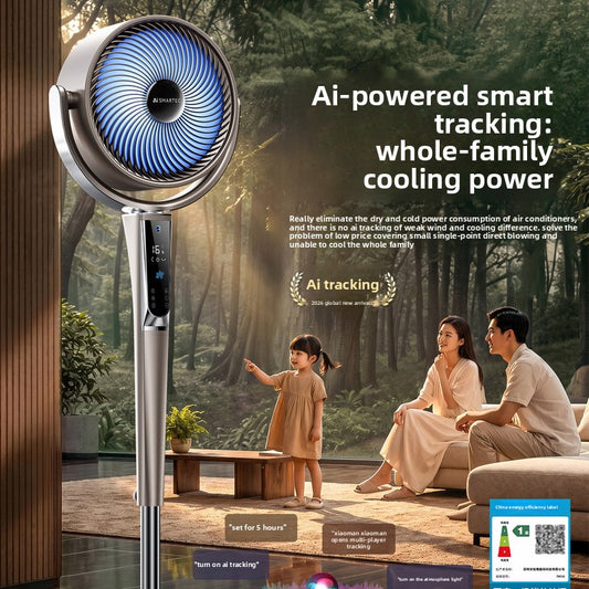 Household AI Air Circulation Fan with Purification