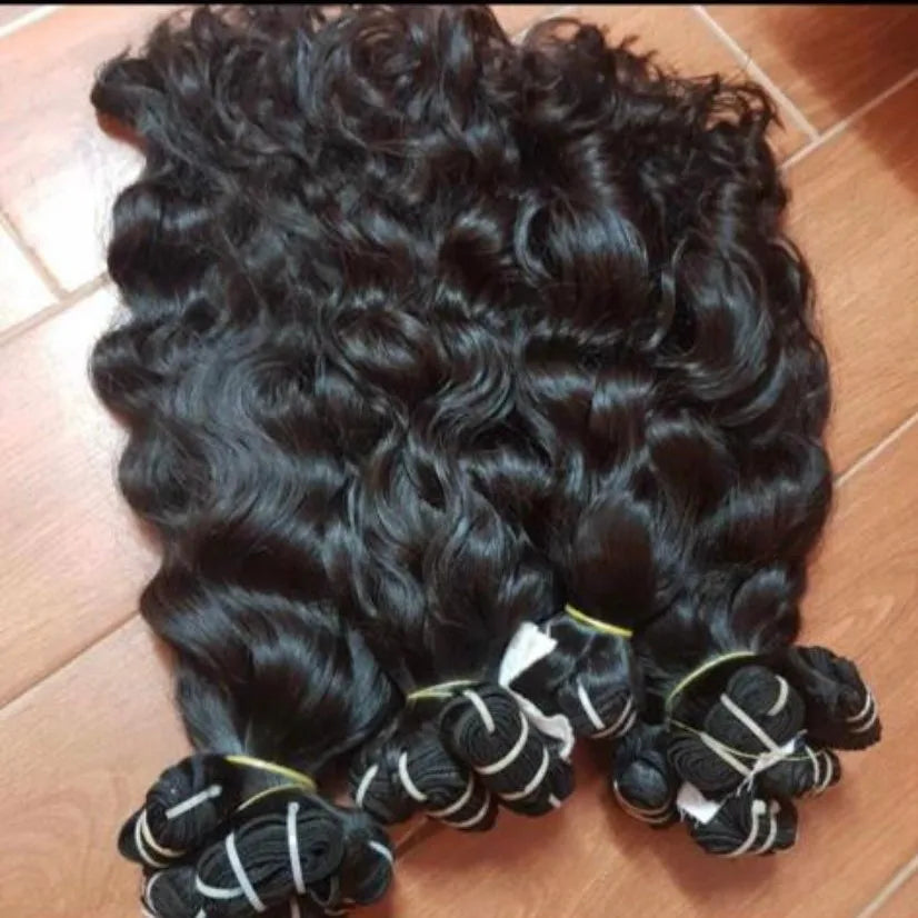 Bone Straight Indian Hair 12A Virgin Raw HD Top Grade Premium Natural Black Tangle-Free Cuticle Aligned Human Hair Wigs 200