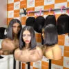 Bone Straight 12A Virgin Raw Vietnamese Hair HD Lace Frontal Wig Cheap Full Cuticle Aligned Human Hair Wigs Vendors
