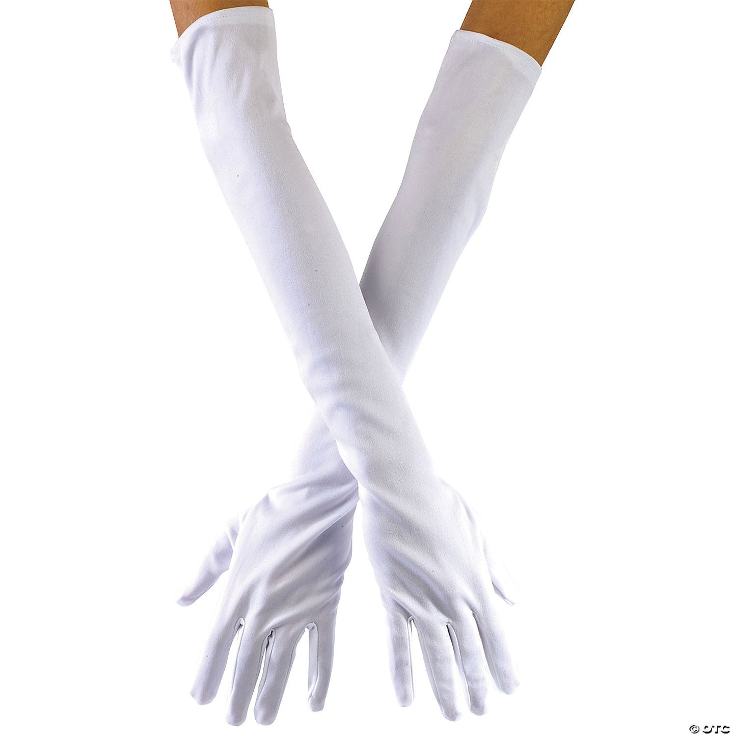 Adult opera gloves-white