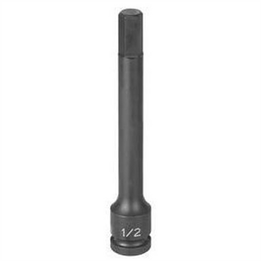 Grey Pneumatic 1/2" Drive x 5/8" Hex Driver 6" Length