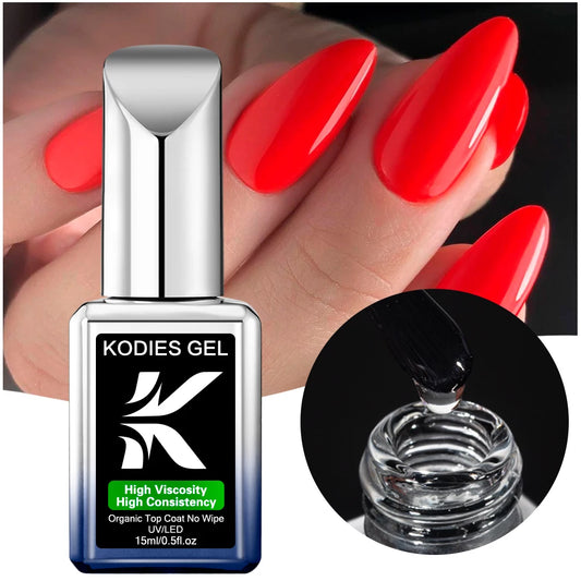 Factory Wholesale Professional French Nail Polish Super Shine UV Gel Top Coat No Wipe Organic Fast Drying Private Label/OEM